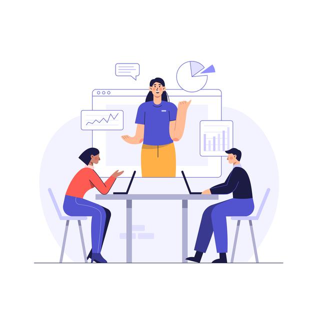 staff-is-presenting-plan-via-video-call_1150-43199
